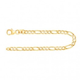Luigi Merano Armband Figarokette, Gold Gelbgold 585 585 21 Cm Gold